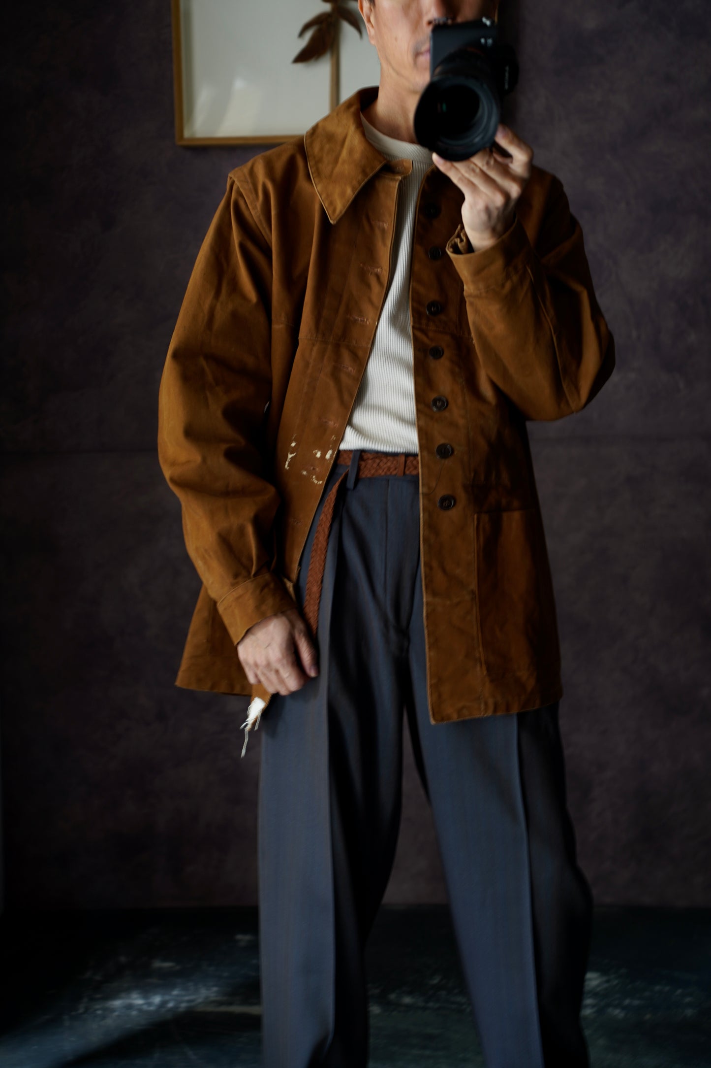 VINTAGE/ビンテージ　50’s French Work Railroad Jacket