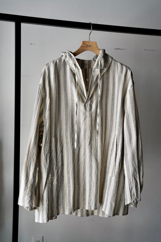 MEN　blurhms/ブラーム　Cotton Linen Stripe Snow Parka