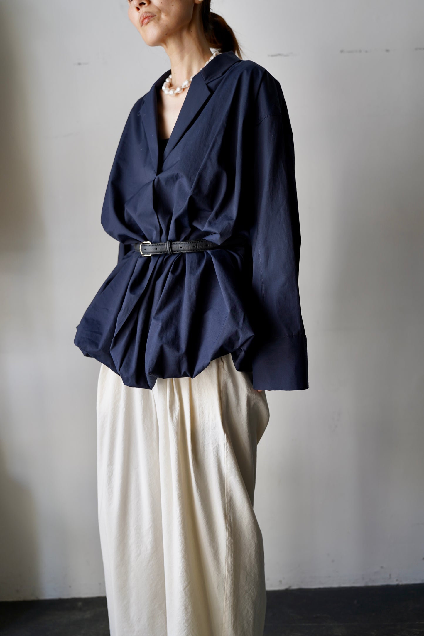 WOMEN　IIROT/イロット　cotton lawn blouse