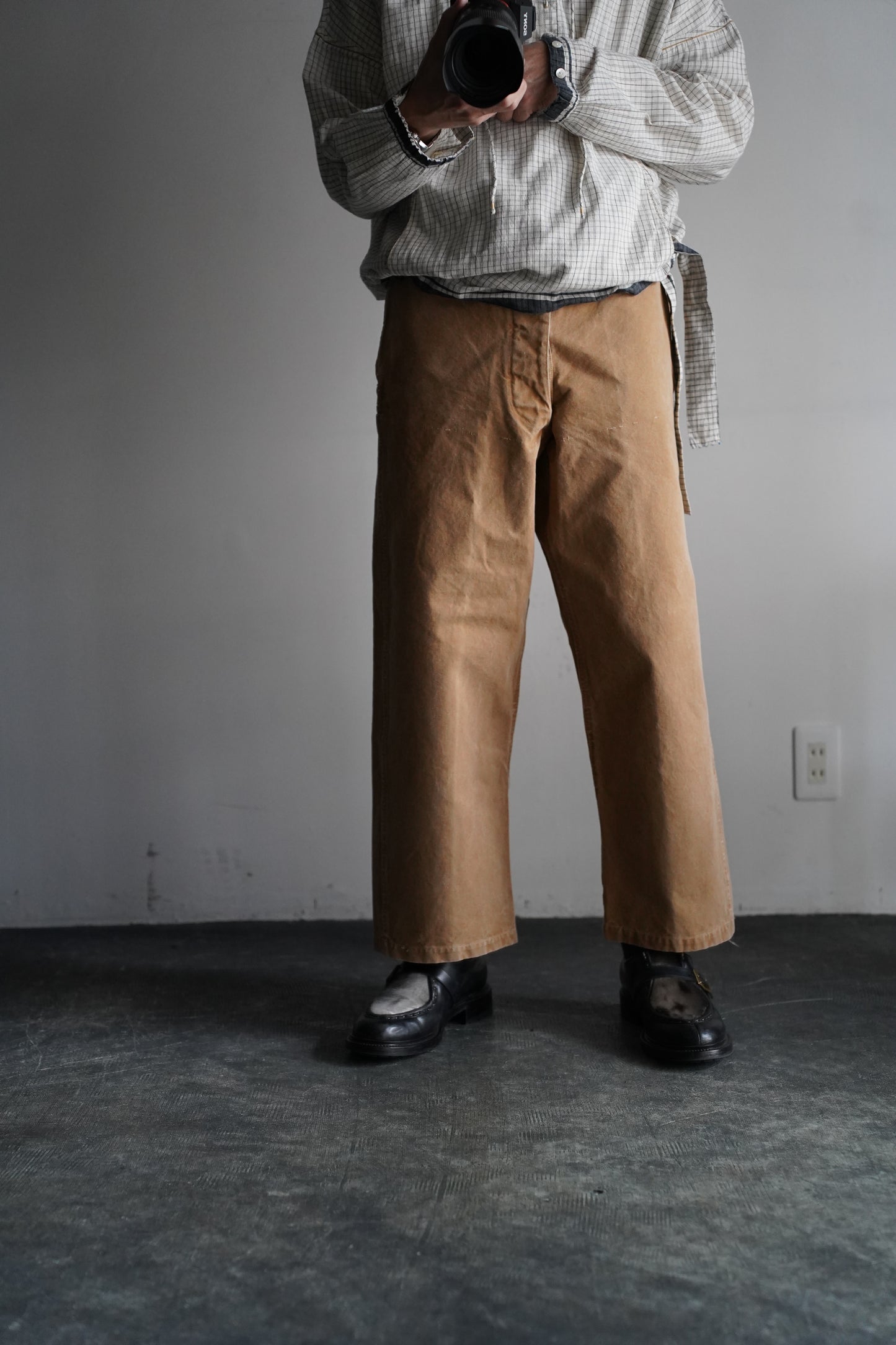 VINTAGE/ビンテージ　50’s French Work Railroad Pants