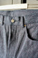 MEN　Kiivu / キフ　DENIM CURVY LEG TROUSER - 12.5oz Rainbow Denim + Needle -