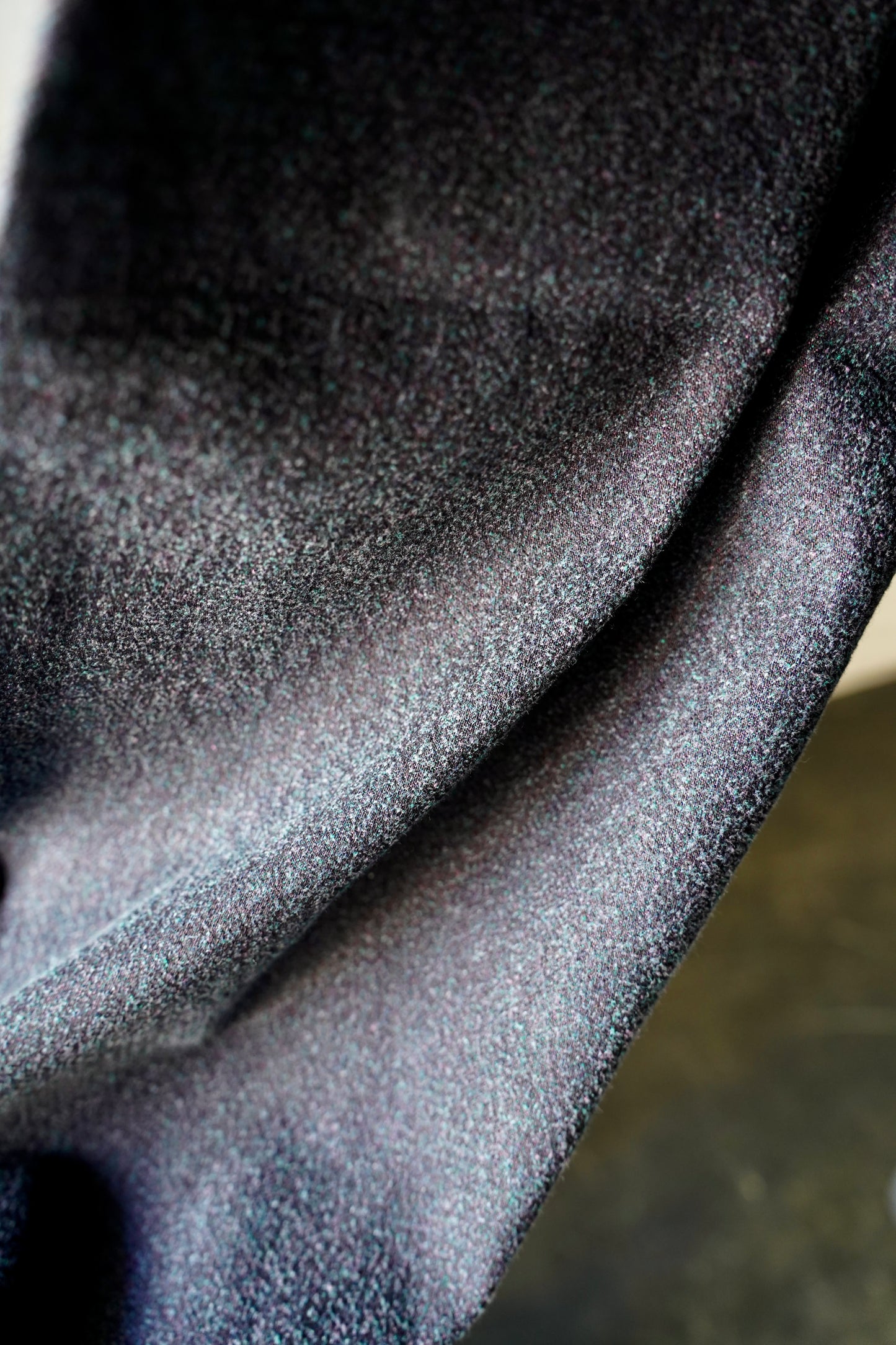 MEN　Kiivu / キフ　DENIM CURVY LEG TROUSER - 12.5oz Rainbow Denim + Needle -