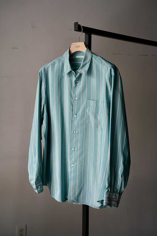 MEN　HEUGN / ユーゲン　ALF SILK Green stripe
