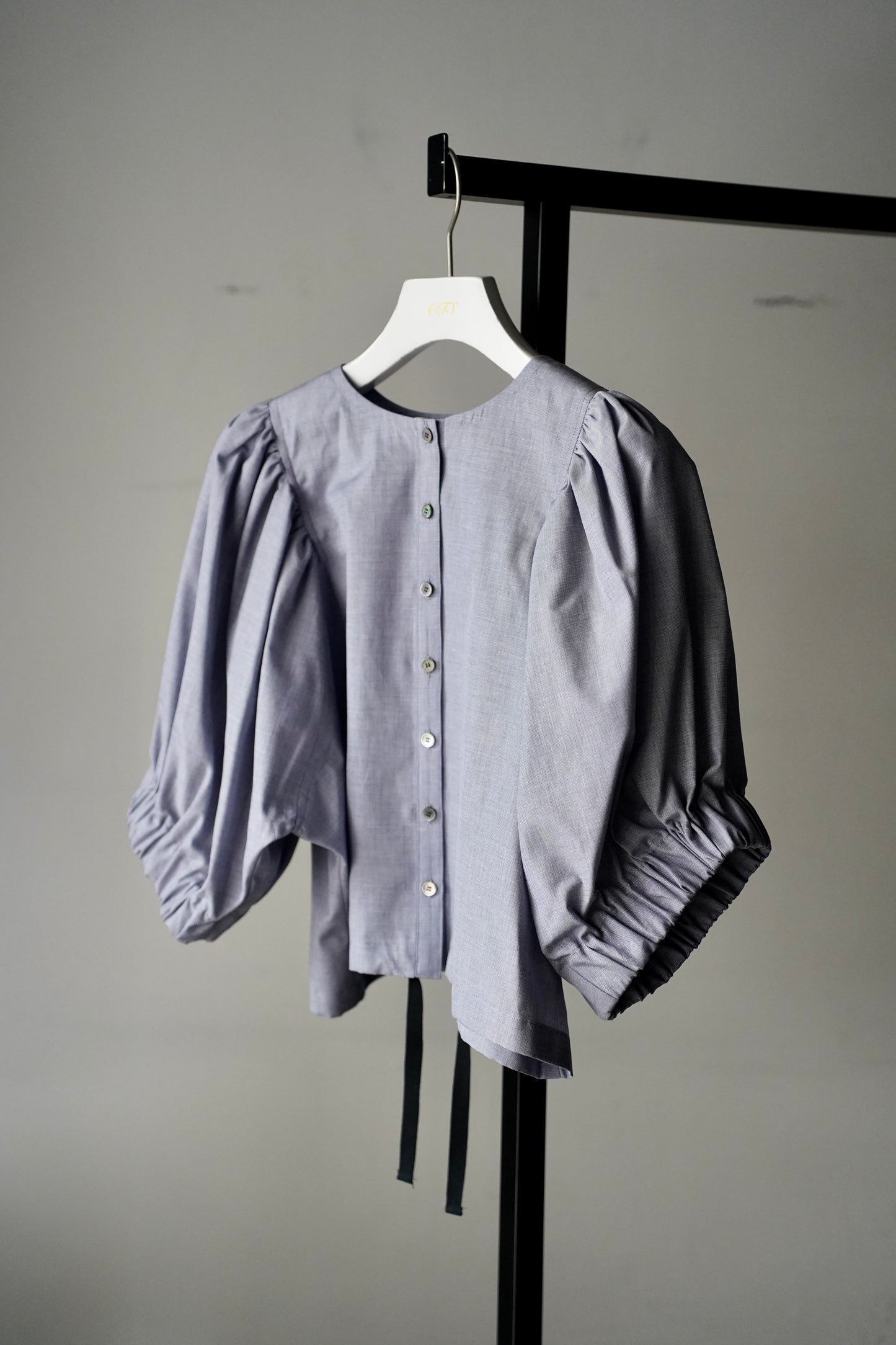 WOMEN　pelleq / ペレック　balloon sleeve shirt