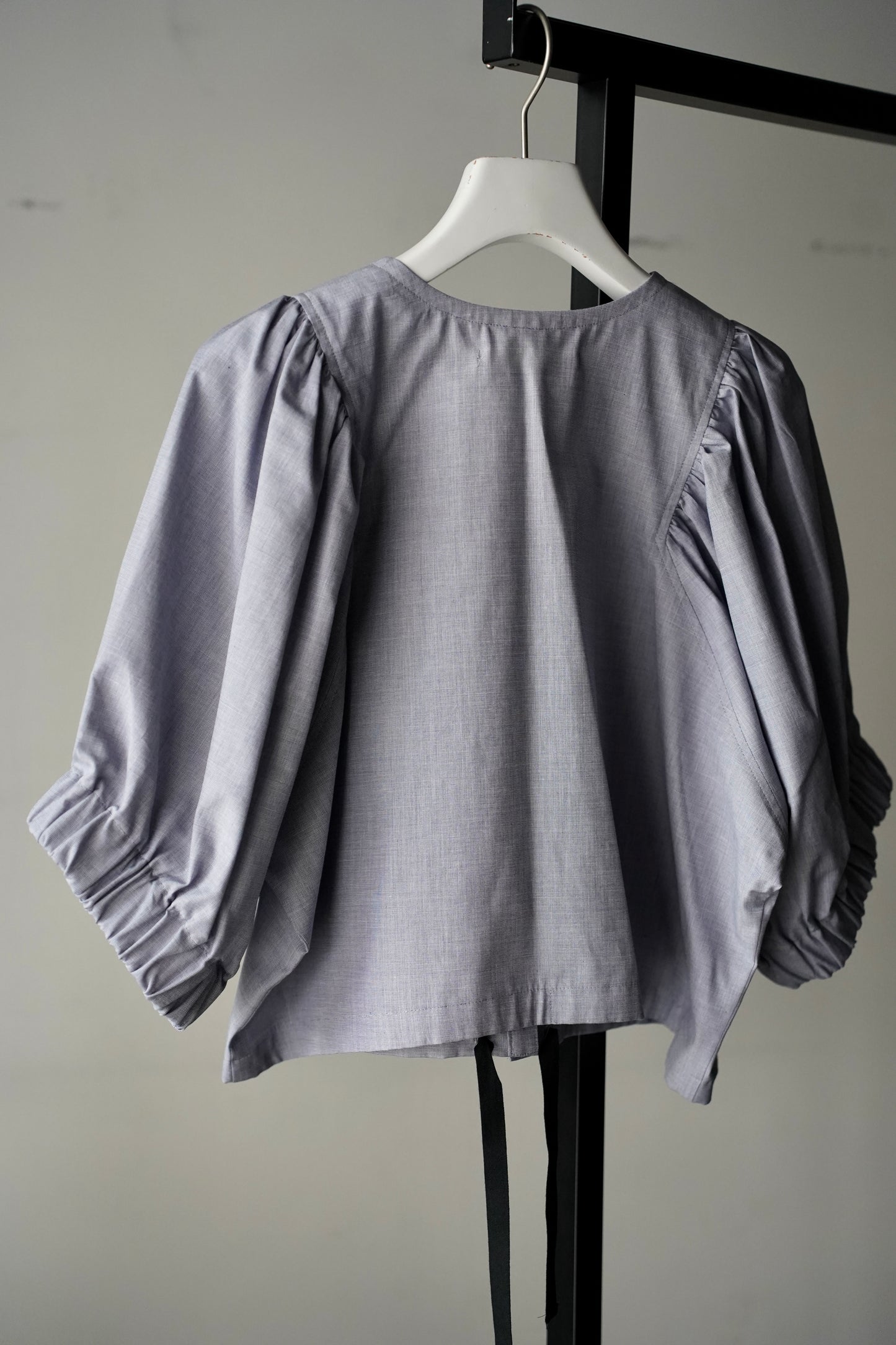 WOMEN　pelleq / ペレック　balloon sleeve shirt