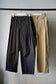 WOMEN　IIROT/イロット　Organic Cotton Tuck Trouser