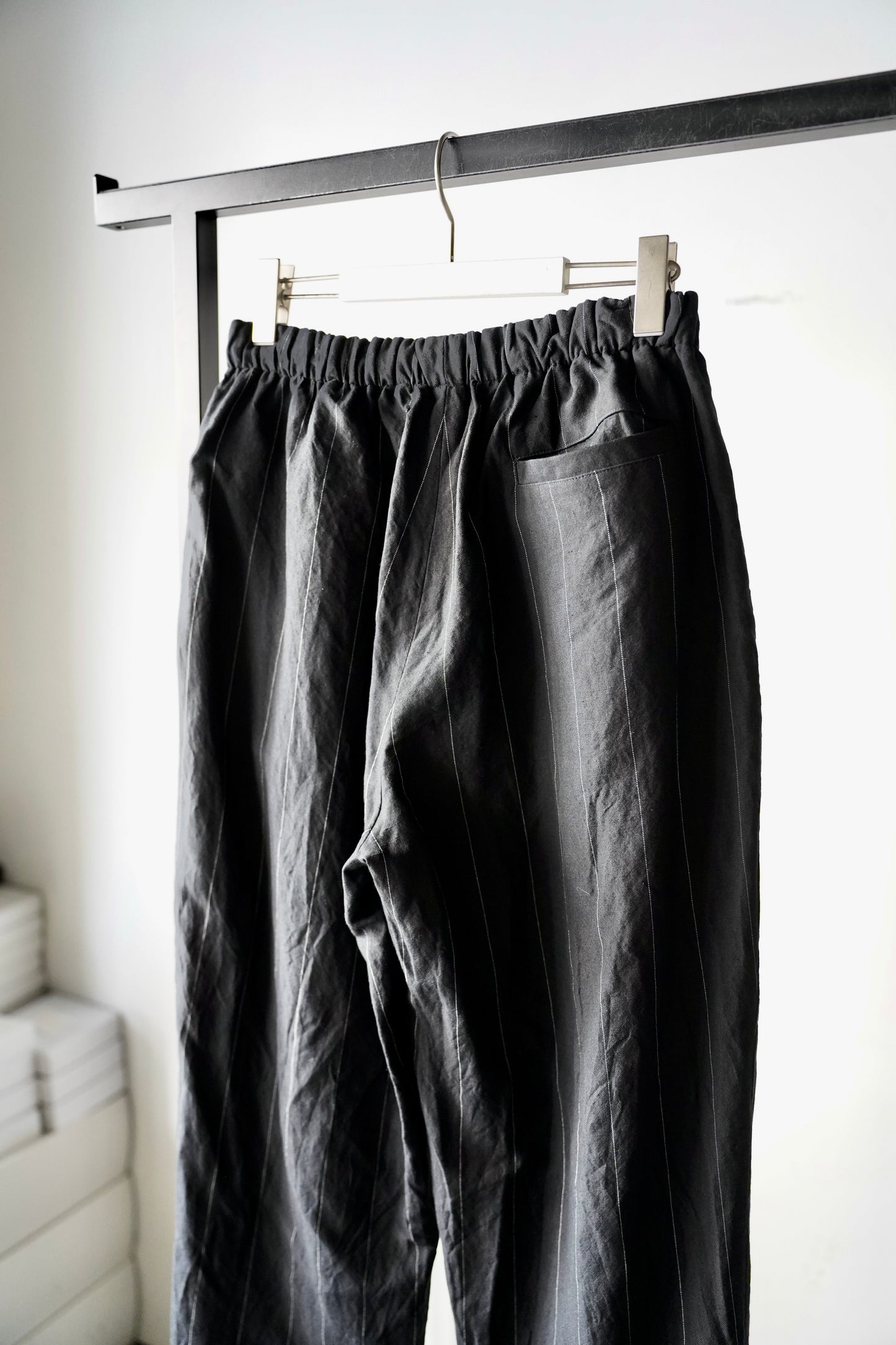 MEN　HEUGN / ユーゲン　Copper EASY LINEN STRIPE