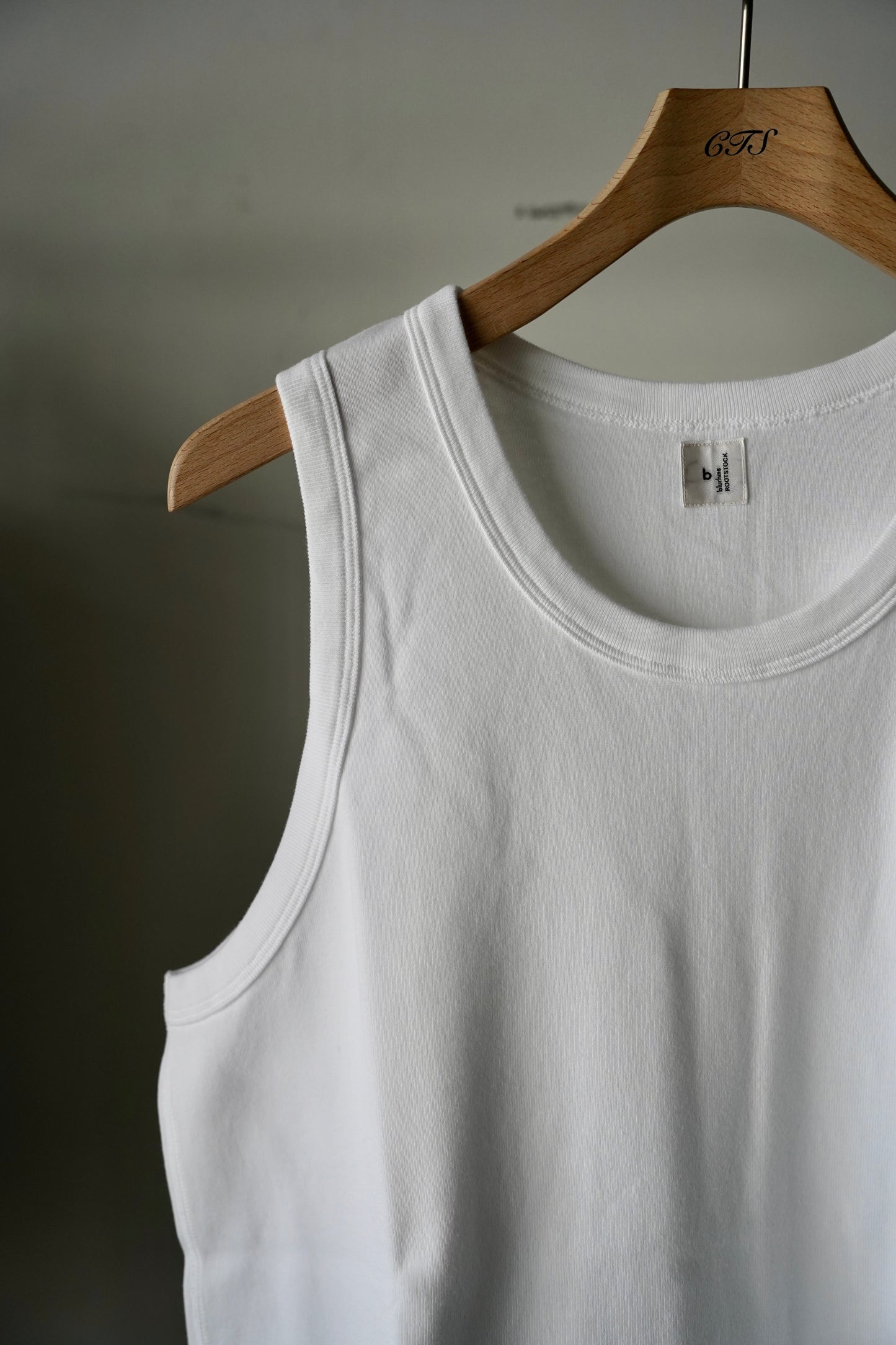 MEN　blurhmsROOTSTOCK / ブラームスルーツストック　Classic Rib-fit Tank top