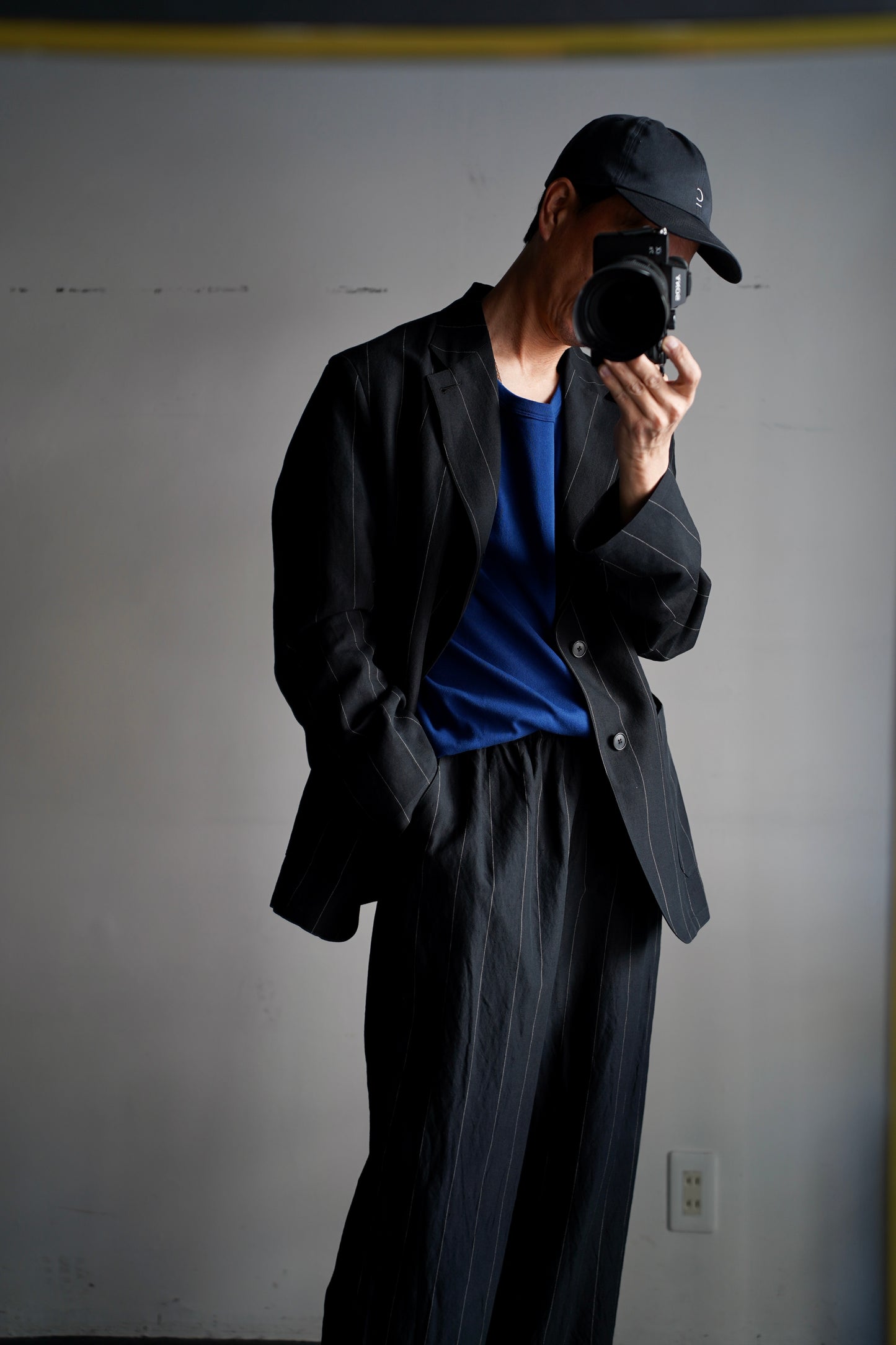 MEN　HEUGN / ユーゲン　Henrri LINEN STRIPE