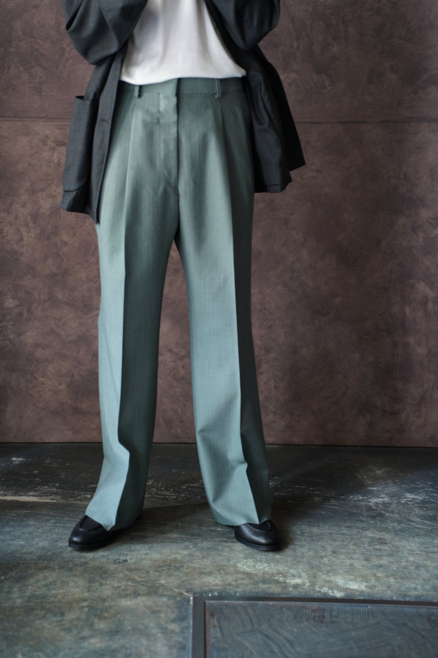 MEN　MAATEE & SONS　SHIRAHAMA / herringborn
