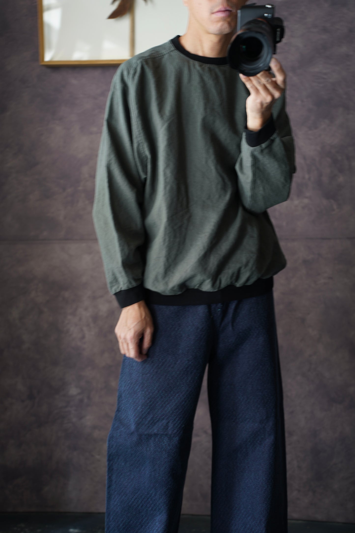 MEN　alvana / アルヴァナ 　LINEN OVER PISTE TOP