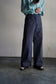 MEN　Kiivu / キフ　DENIM CURVY LEG TROUSER - 12.5oz Rainbow Denim + Needle -