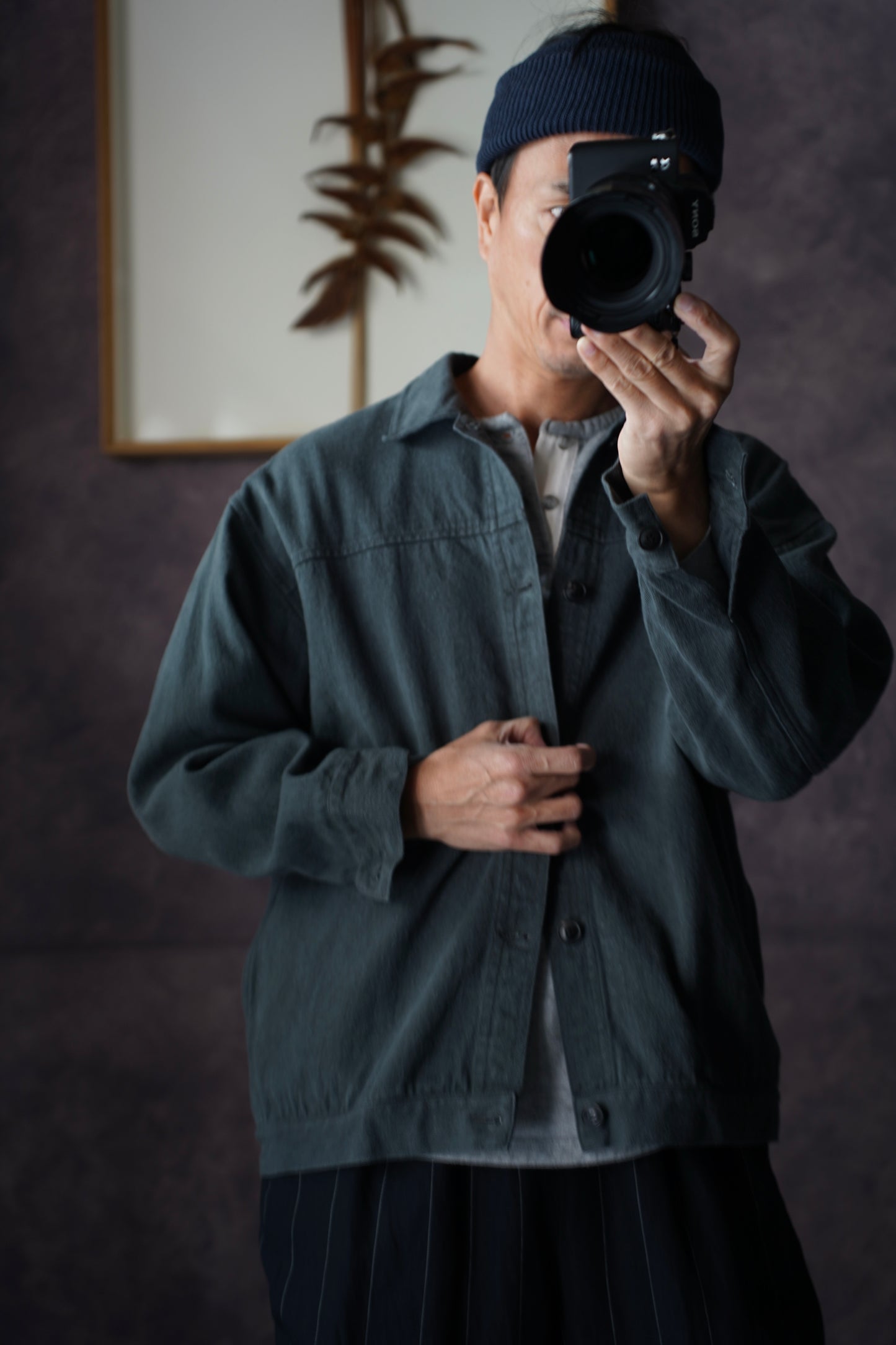 MEN　alvana / アルヴァナ 　NATURAL TWILL SHORT JACKET