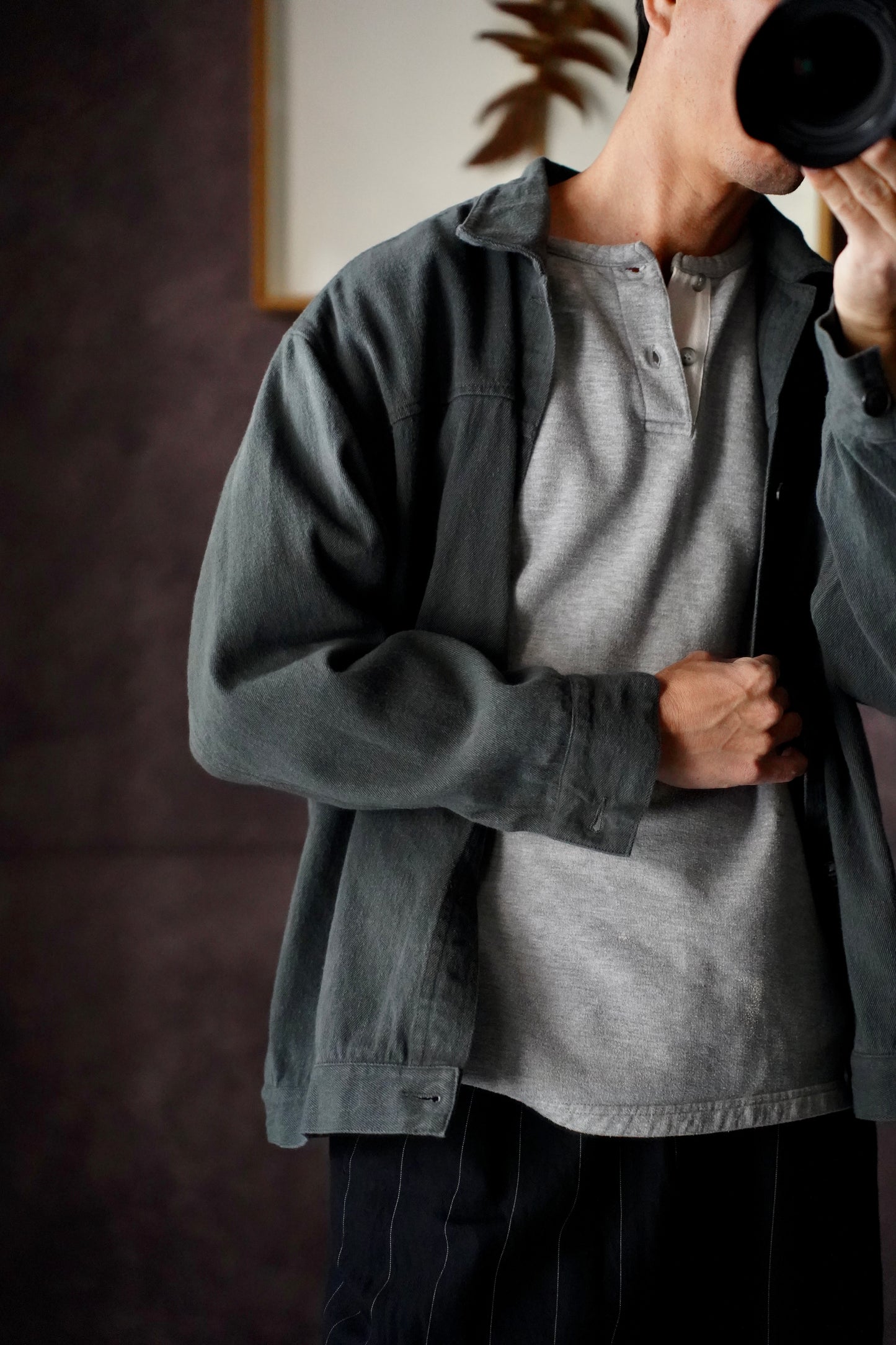 MEN　alvana / アルヴァナ 　NATURAL TWILL SHORT JACKET