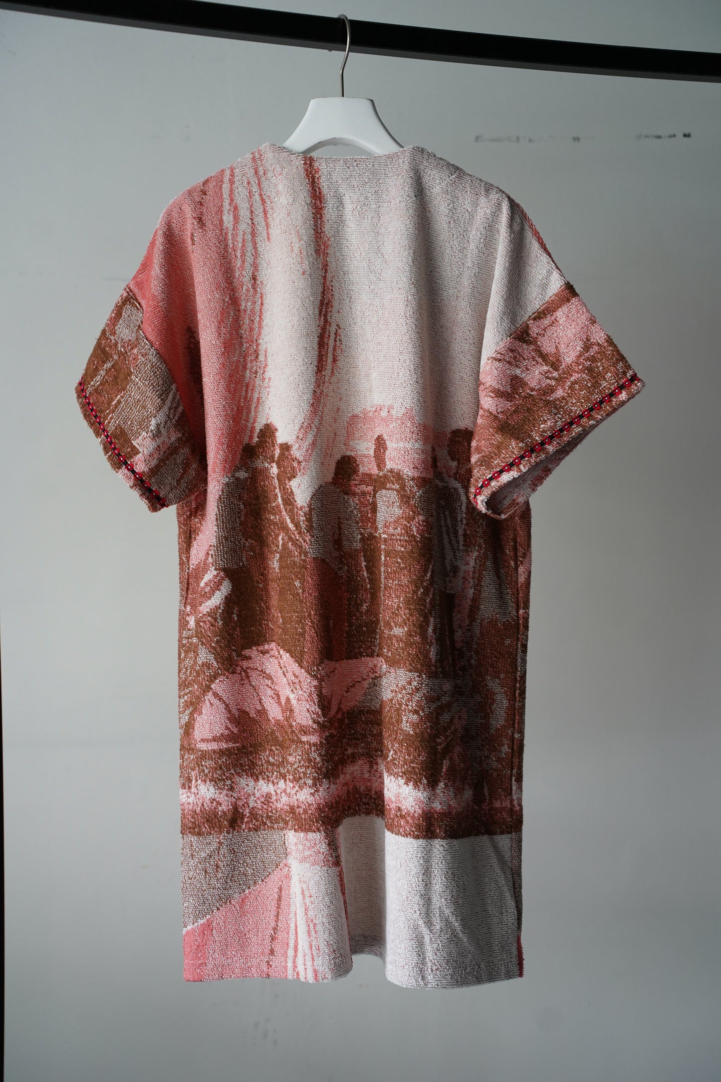WOMEN　jonnlynx/ジョンリンクス　pile jacquard haori