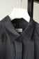 WOMEN　IIROT/イロット　Light Sheer Shirt_Black