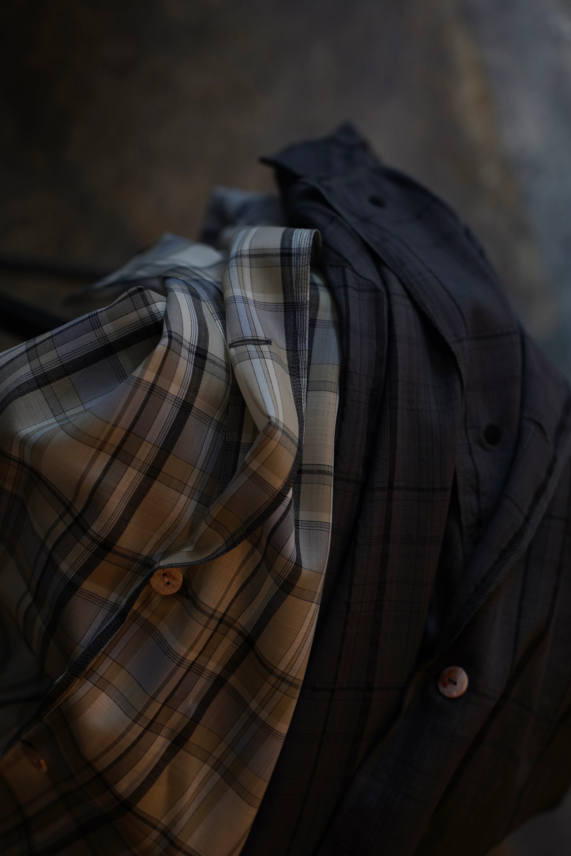 折って折って JACKET HWOOL CECK MEN MAATEE & SONS 折って折ってJACKET HWOOL CECK – _COMES THE SUN