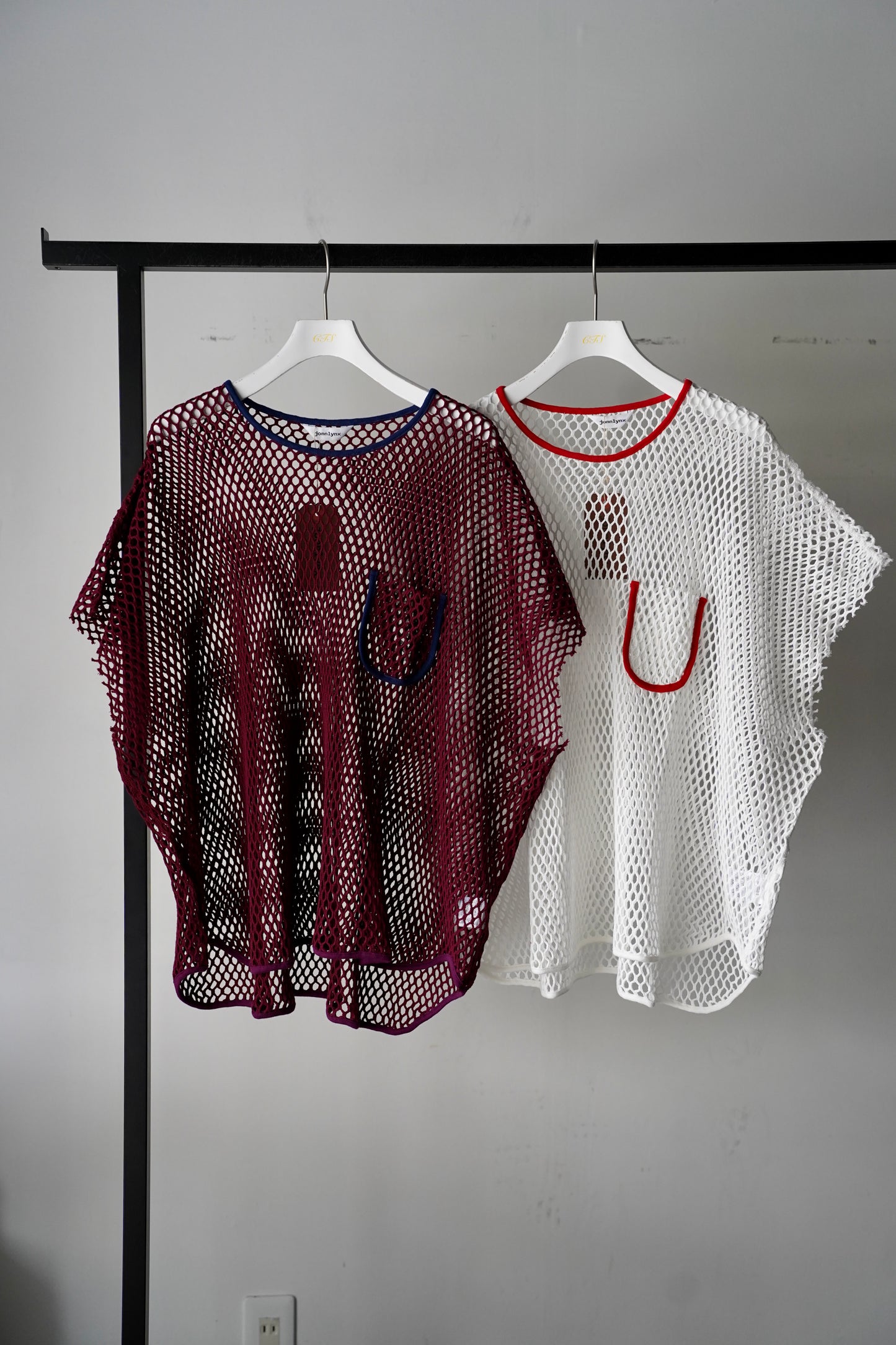 WOMEN　jonnlynx/ジョンリンクス　mesh no sleeve