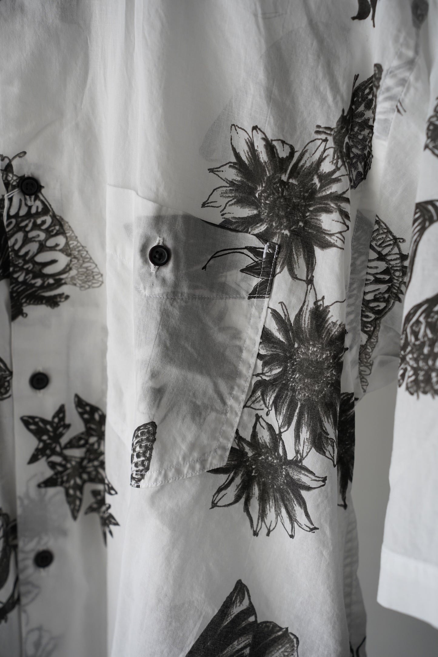 MEN　Kiivu / キフ　BOIL S/SHT - Hand Drawing SUMI Printing -