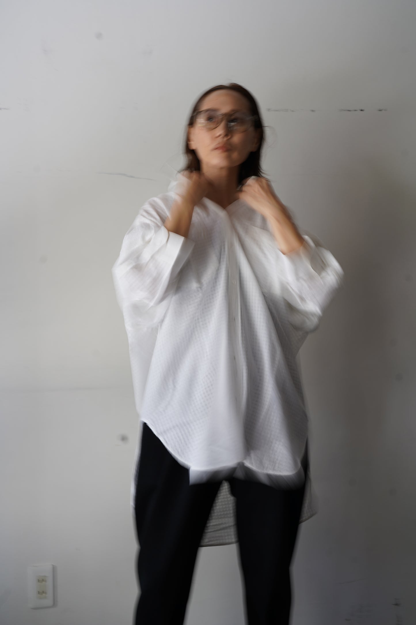 WOMEN　TOO　shirt  Big  SKY 　edge