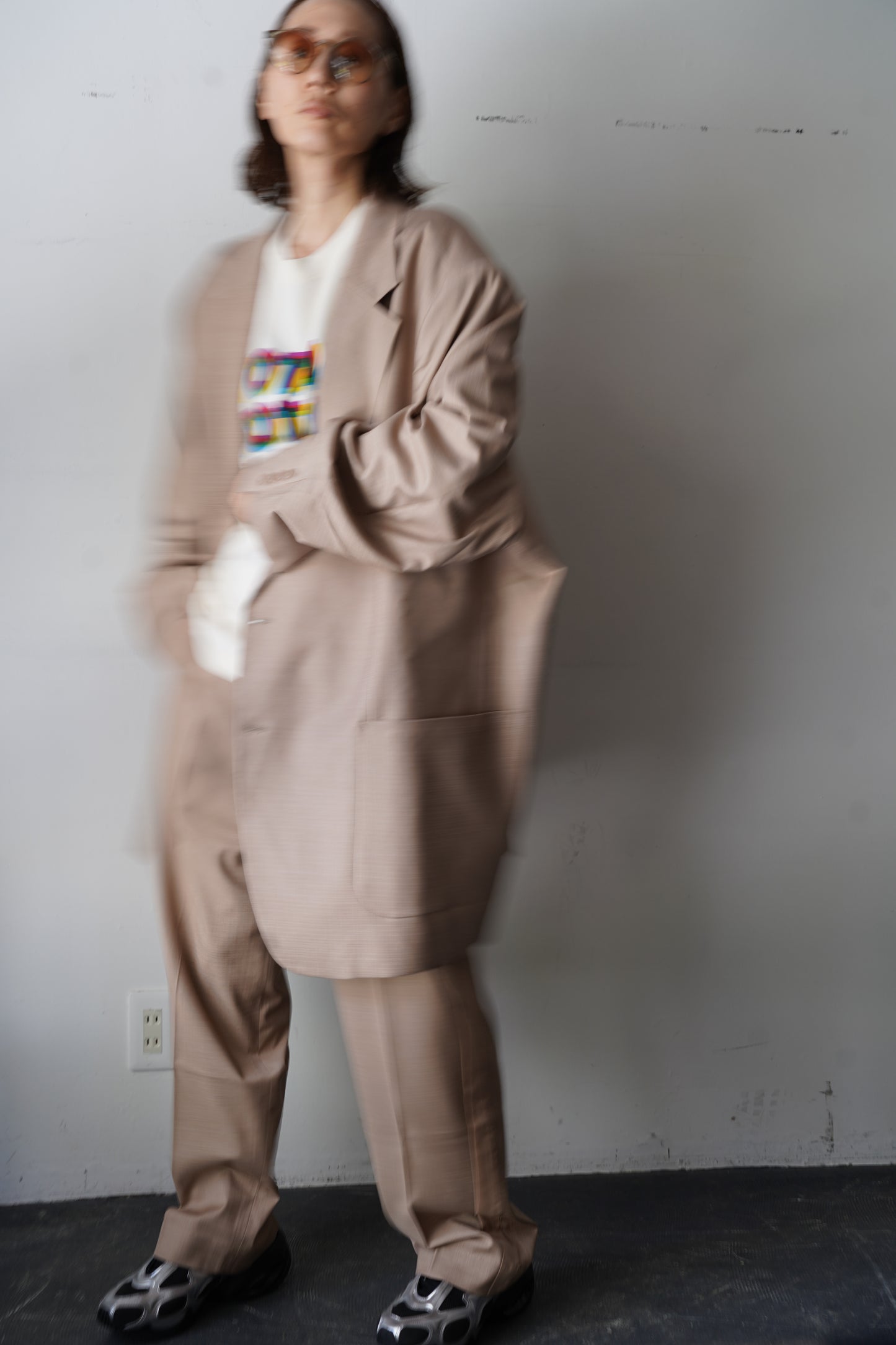 WOMEN　TOO　jacket　HIGH  beige