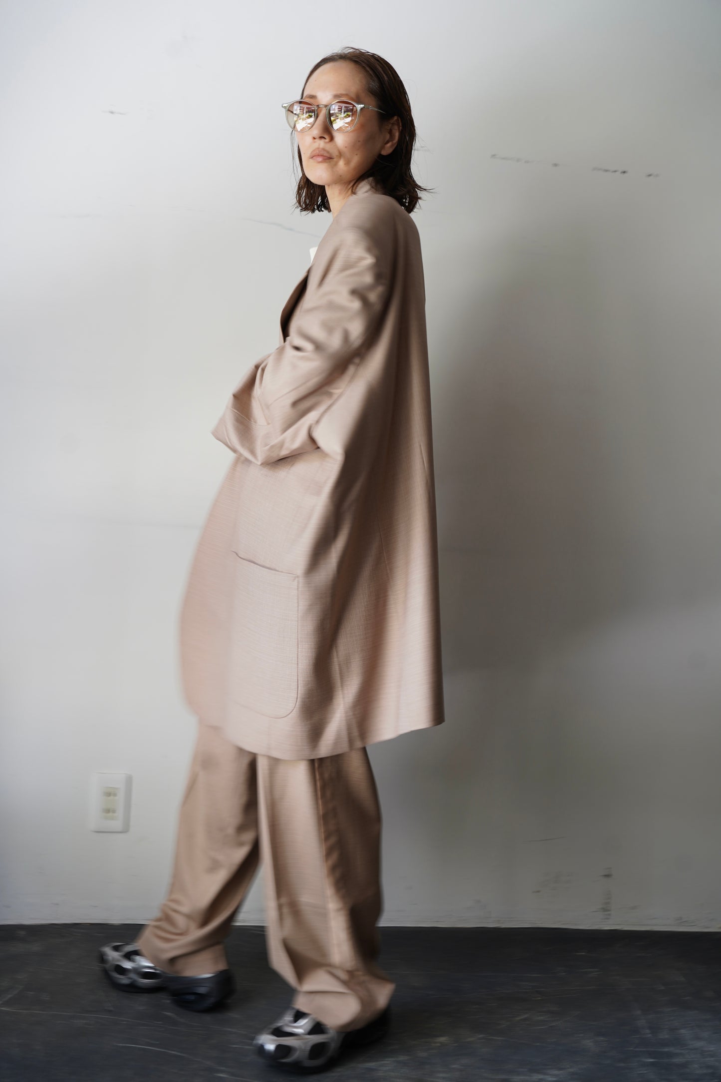 WOMEN　TOO　jacket　HIGH  beige
