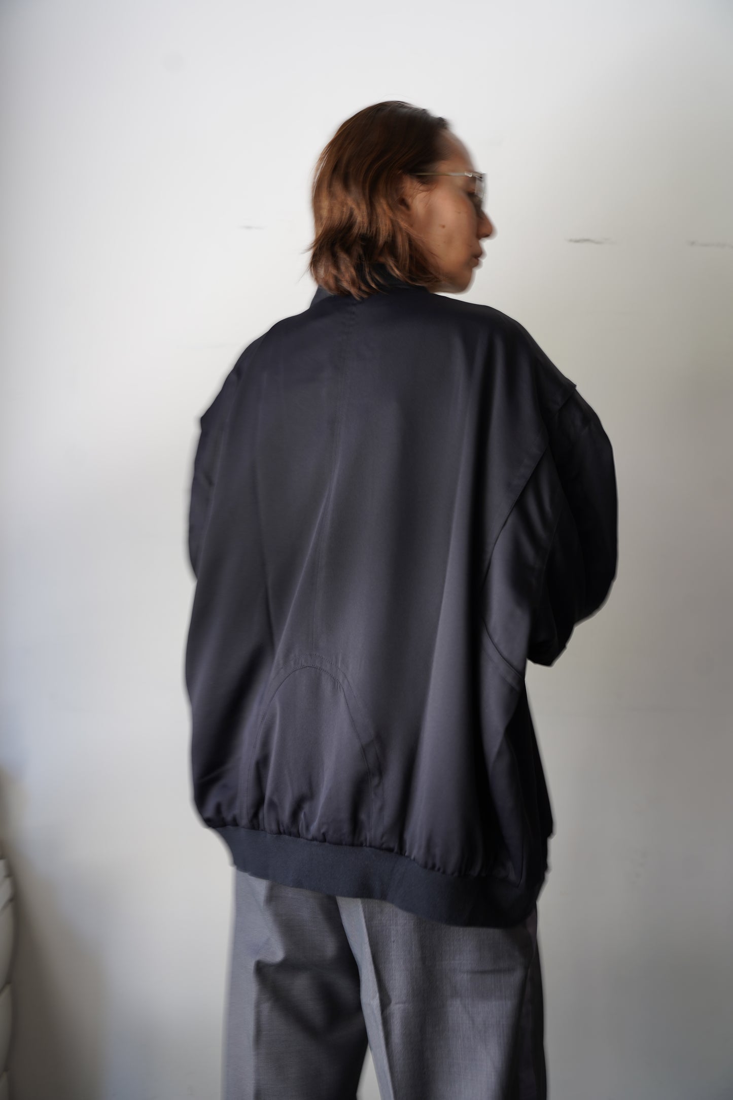 WOMEN　TOO　jacket HOME black