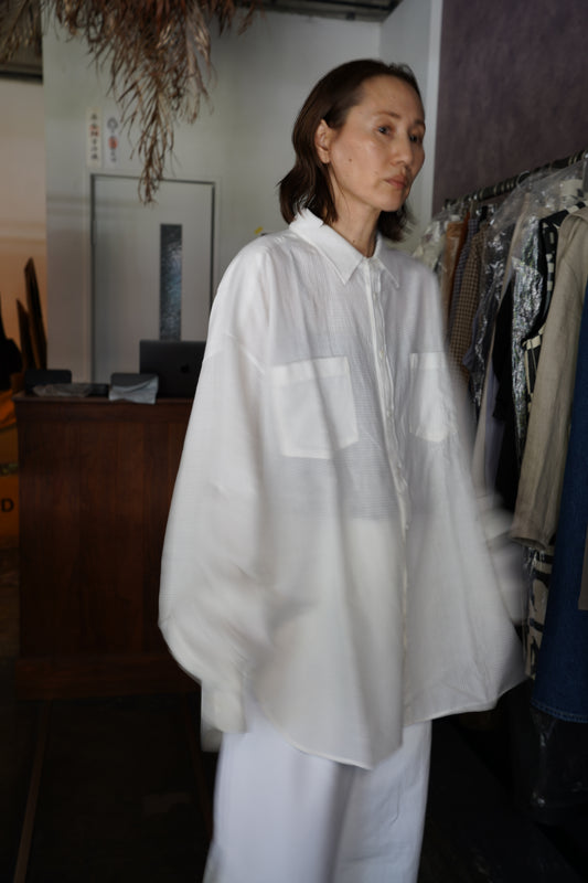 WOMEN　TOO　shirt  Big  SKY 　nanda