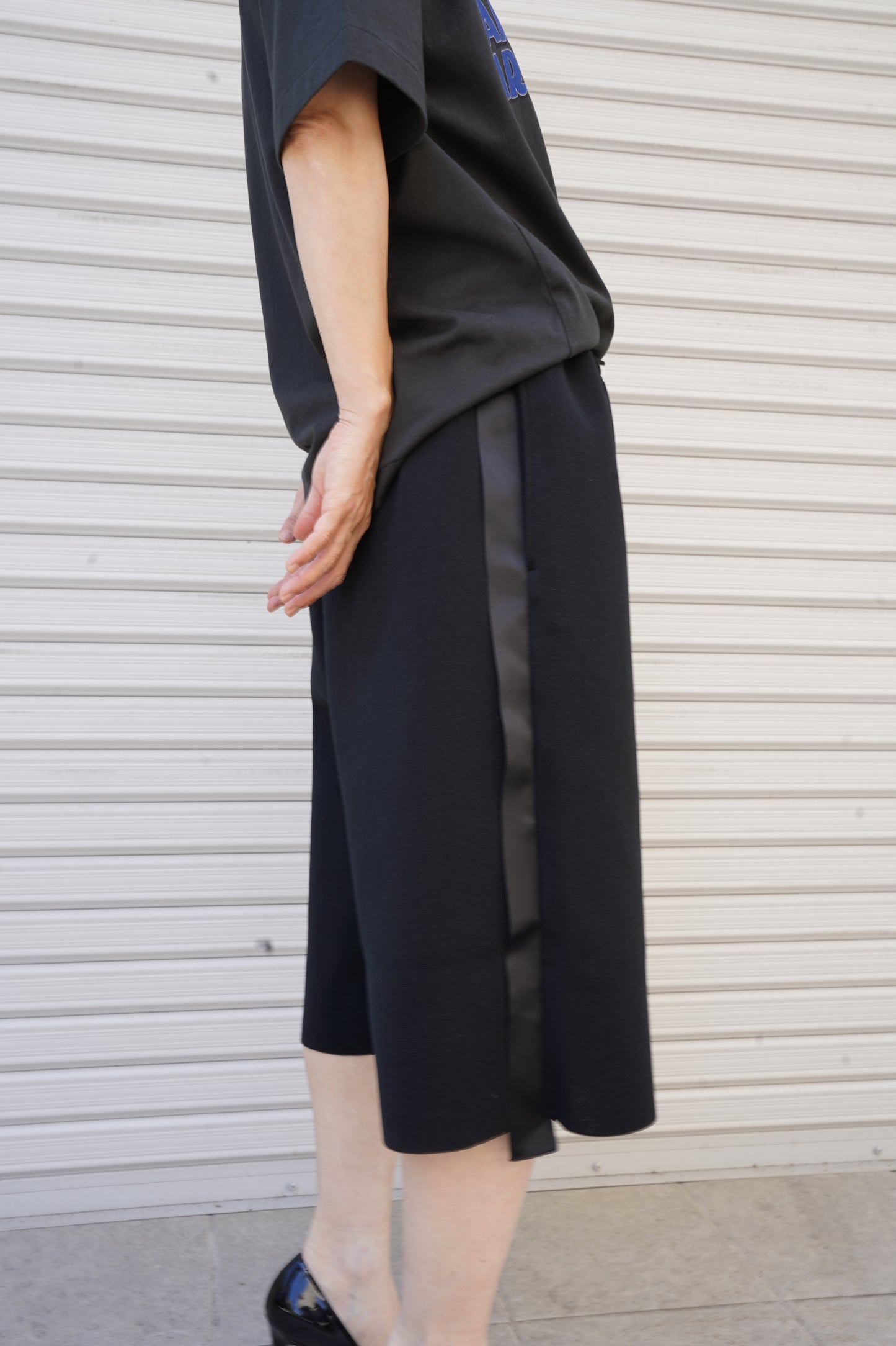 WOMEN　MOON TREE PLANET　H. pants  black