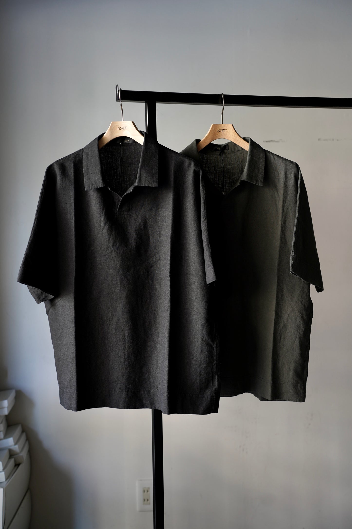 MEN　alvana / アルヴァナ 　LINEN SKIPPER OVER SHIRTS