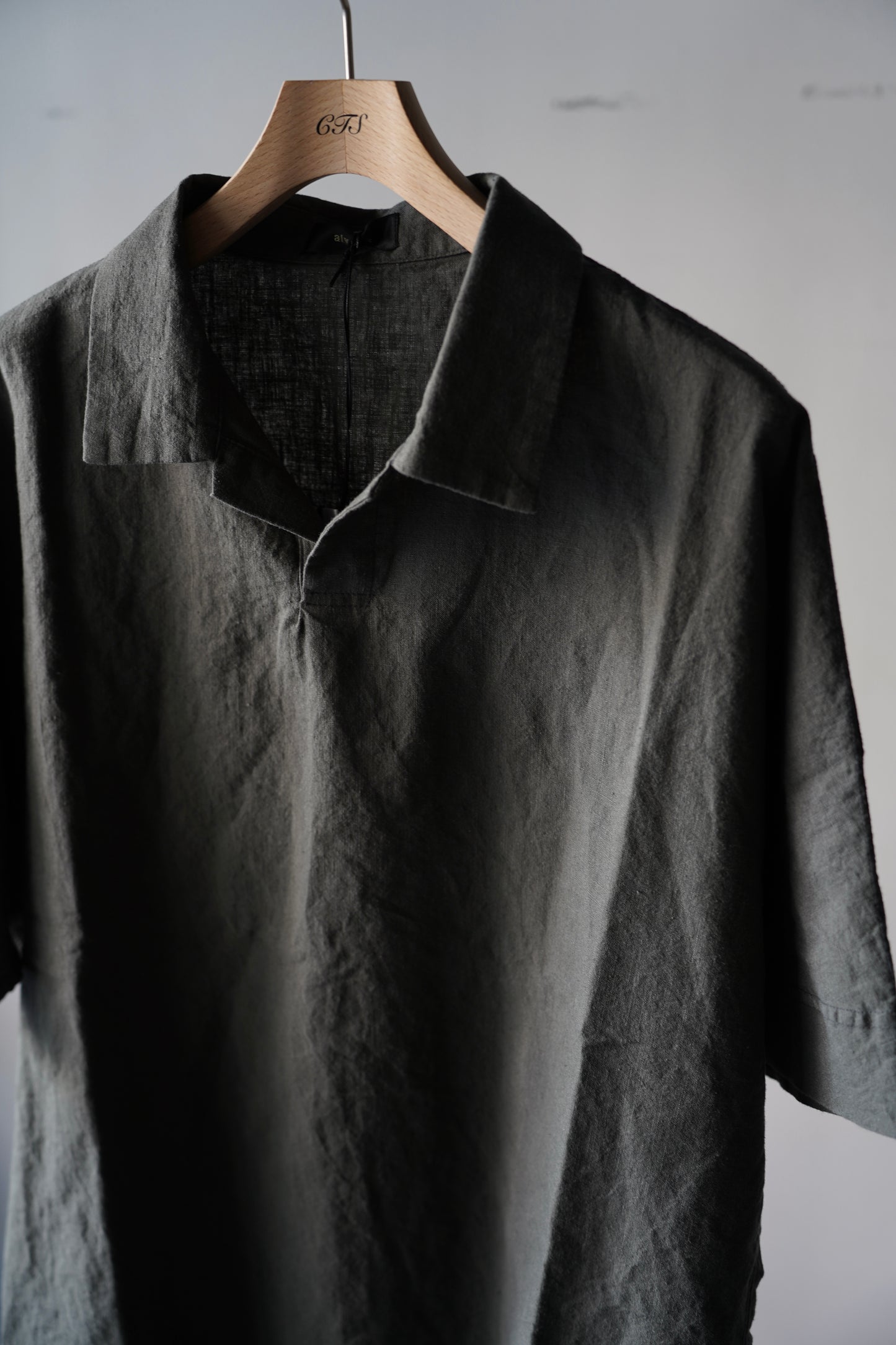 MEN　alvana / アルヴァナ 　LINEN SKIPPER OVER SHIRTS