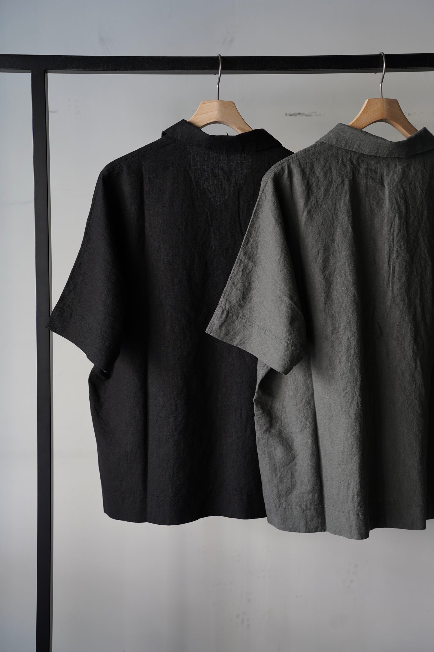 MEN　alvana / アルヴァナ 　LINEN SKIPPER OVER SHIRTS