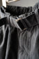 MEN　alvana / アルヴァナ 　BLACK TWILL CARGO SHORTS