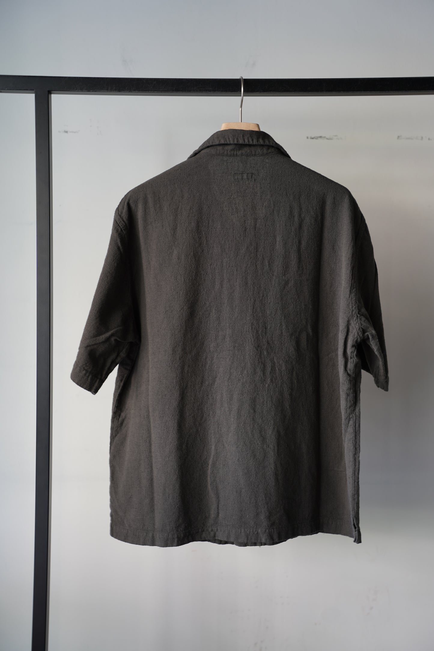 MEN　alvana / アルヴァナ 　NATURAL HEMP OPEN COLLAR SH