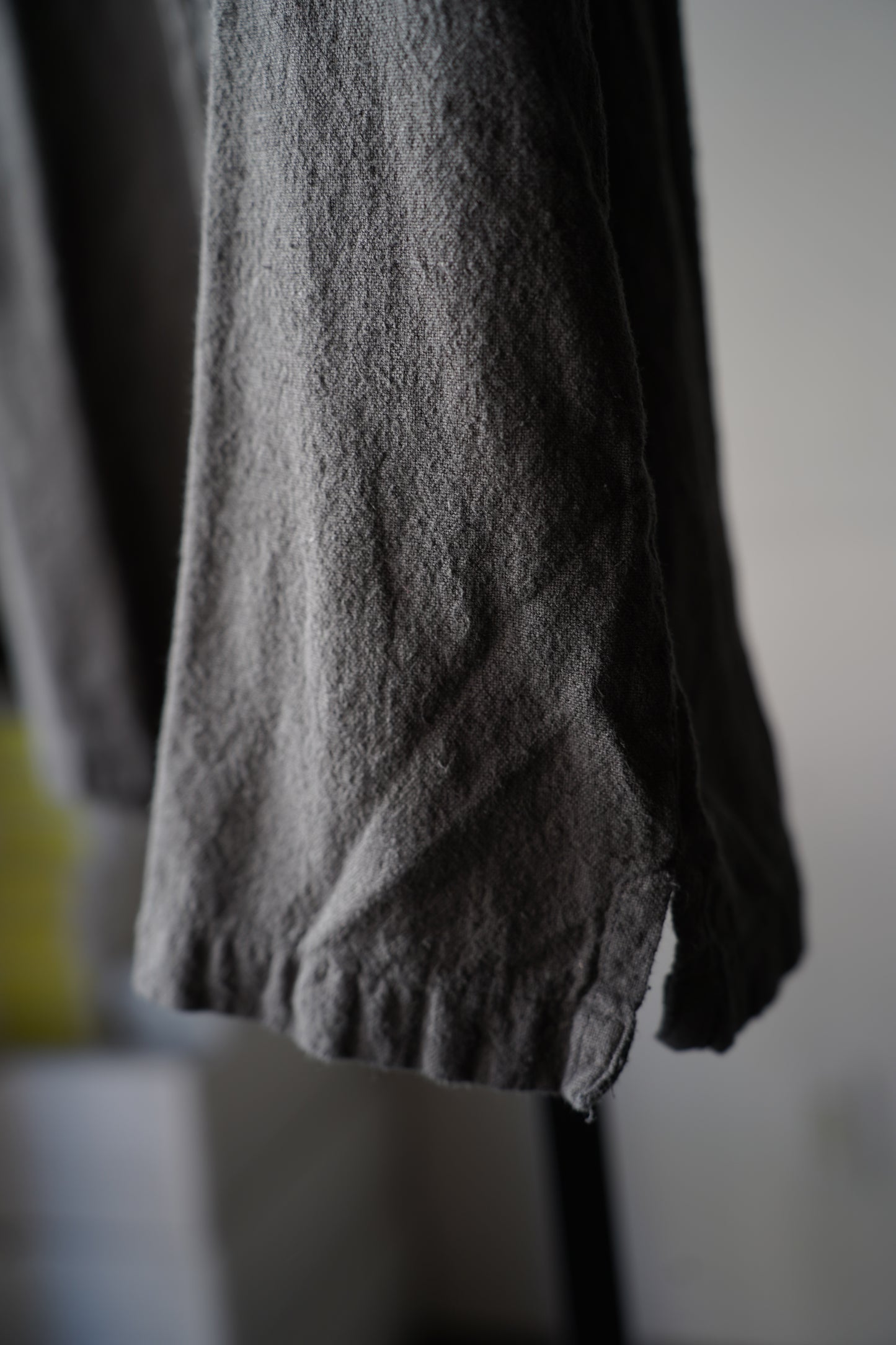 MEN　alvana / アルヴァナ 　NATURAL HEMP OPEN COLLAR SH