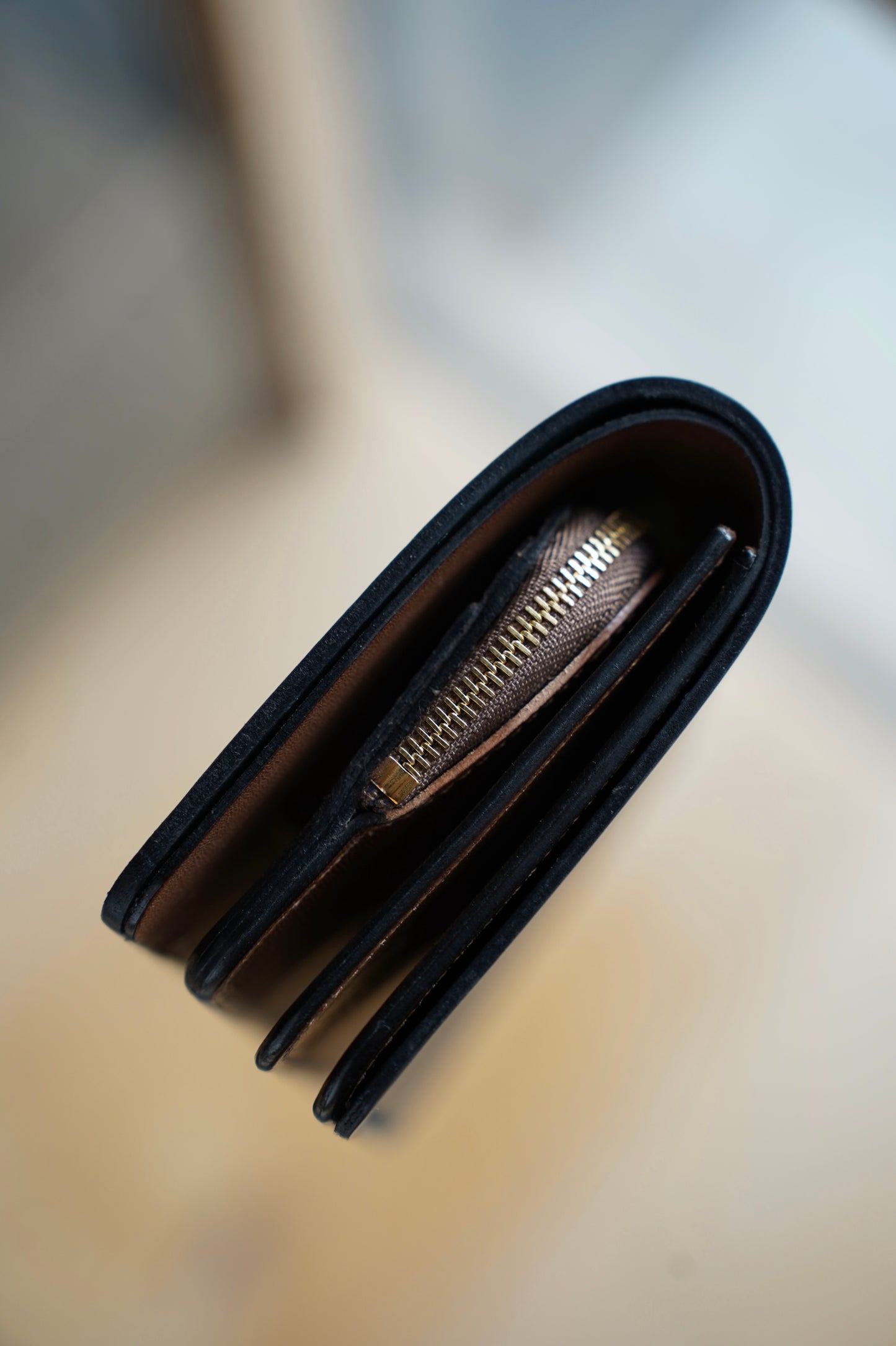 MEN　forme/フォルメ　Short wallet　CORDVAN BLACK