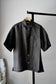 MEN　HEUGN / ユーゲン　Sam Linen SSL Black