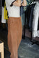WOMEN　TOO　pants  TEED  camel