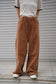 WOMEN　TOO　pants  TEED  camel