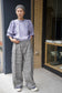 WOMEN　pelleq / ペレック　plaid  laze trousers