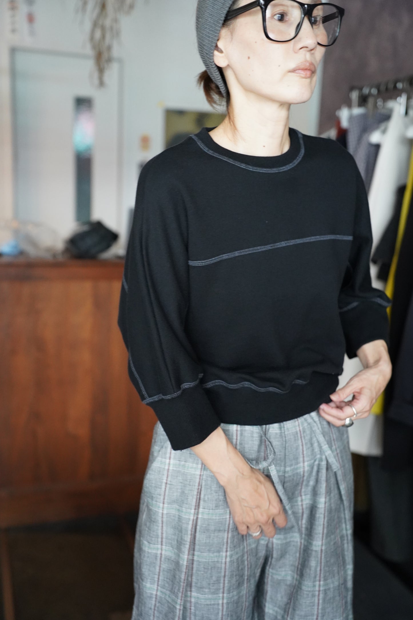 WOMEN　JUN MIKAMI/ジュンミカミ　HSスエットPO