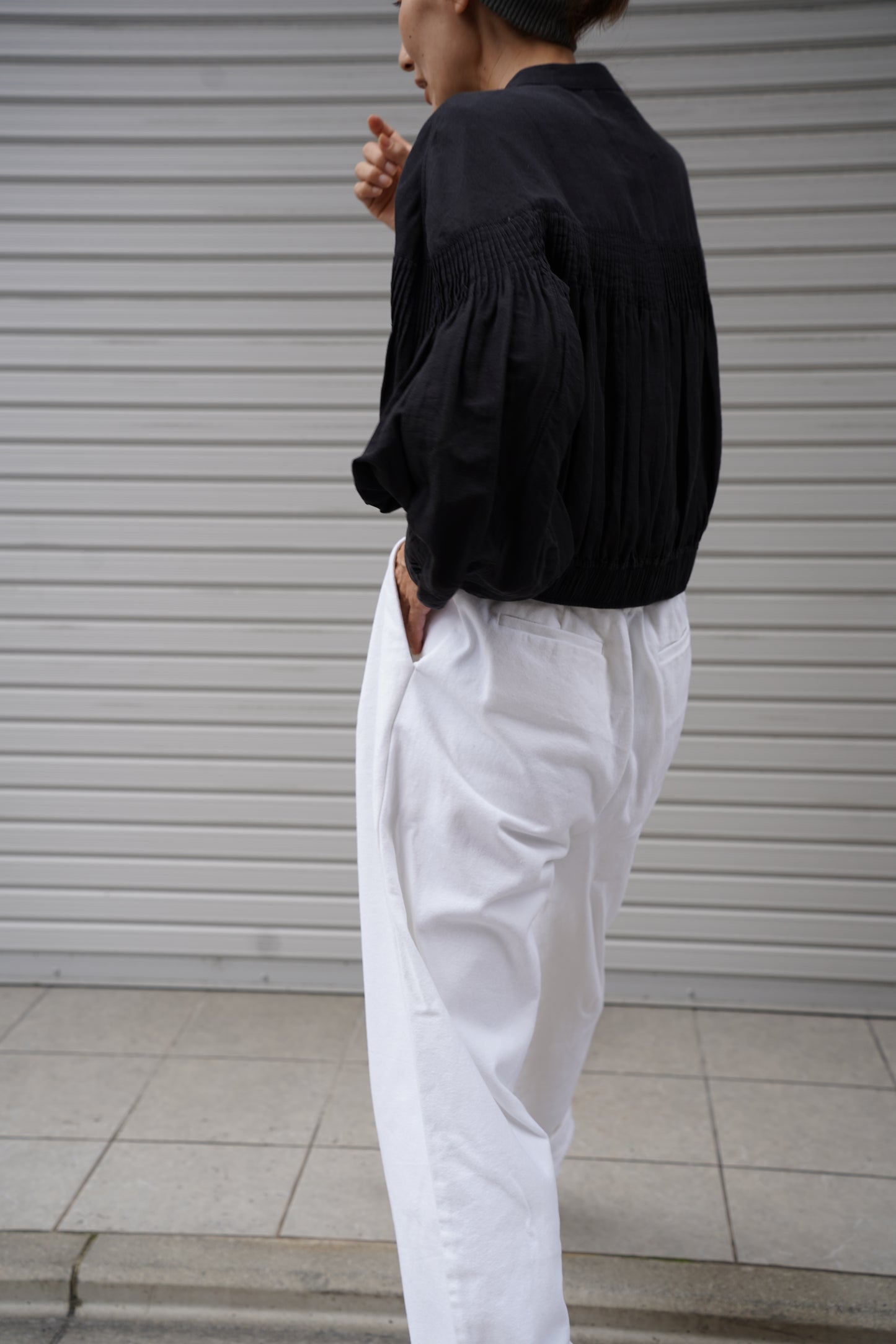 WOMEN　TOO　pants     BACKY White