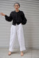 WOMEN　TOO　pants     BACKY White