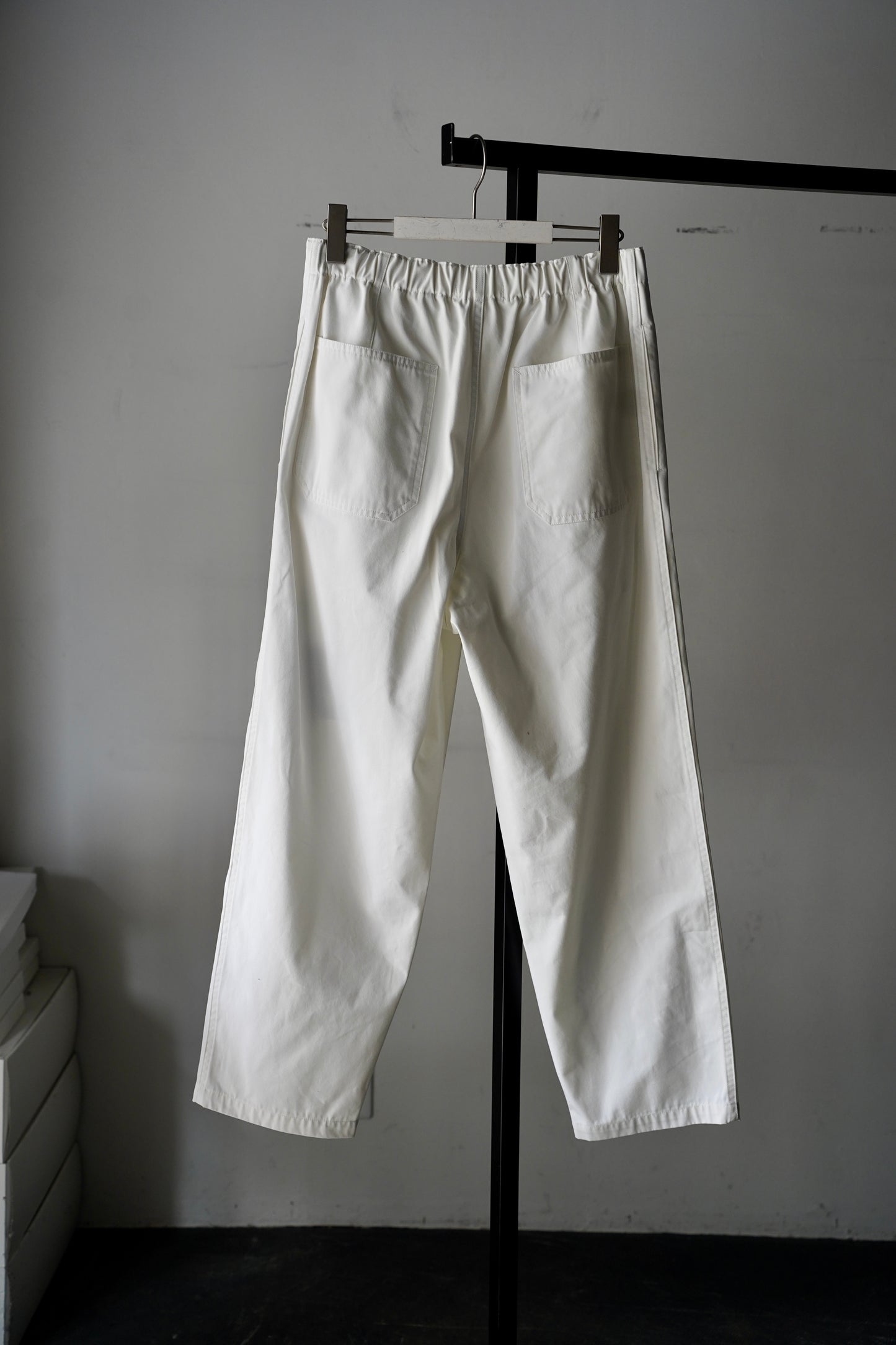 MEN　Y/ ワイ　ORGANIC COTTON EASY TROUSERS