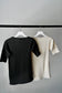 WOMEN　VIOLETTE ROOM　H/S RIBB TEE