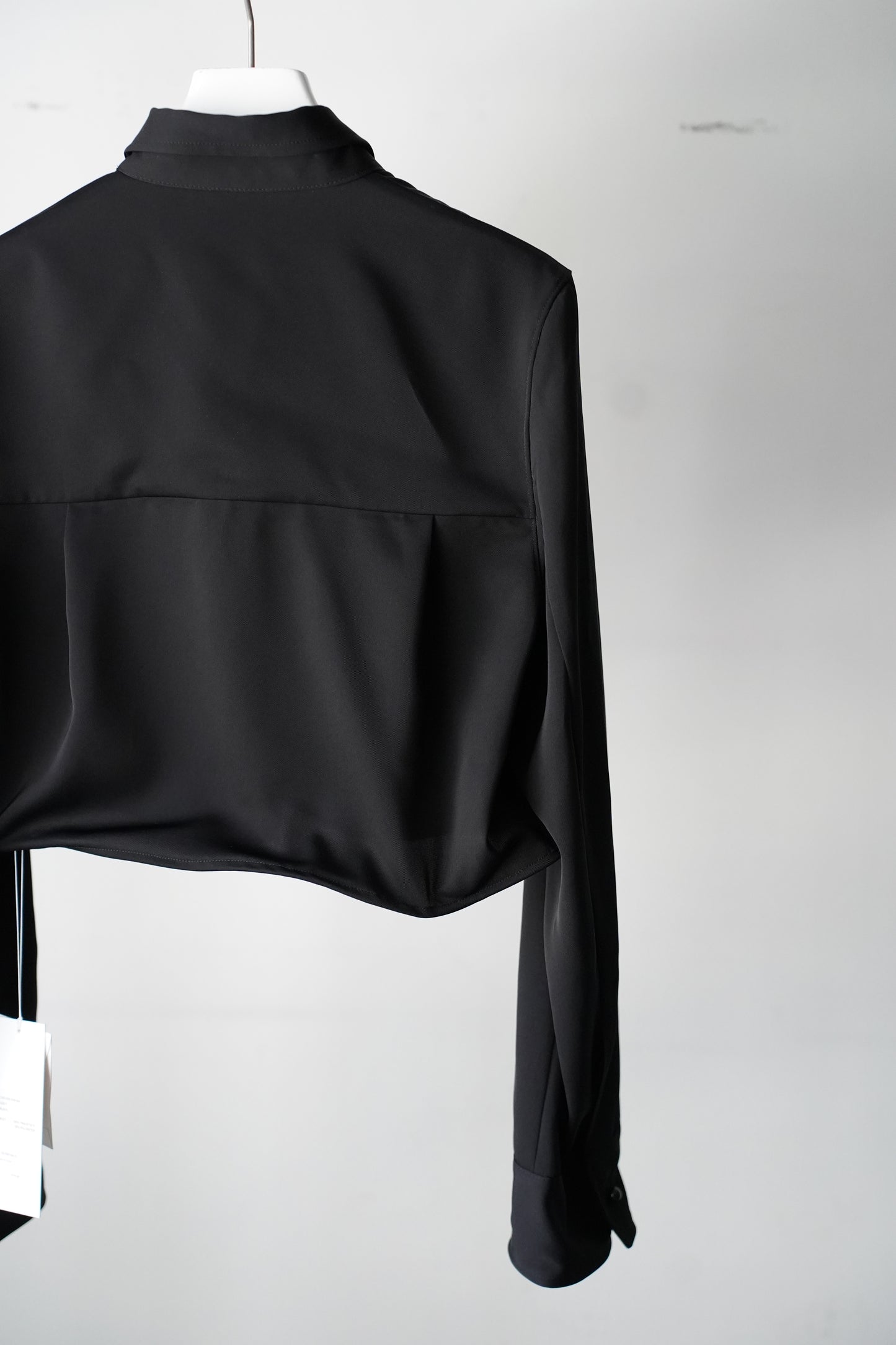 WOMEN　IIROT/イロット　Freeform   Shirt   Black