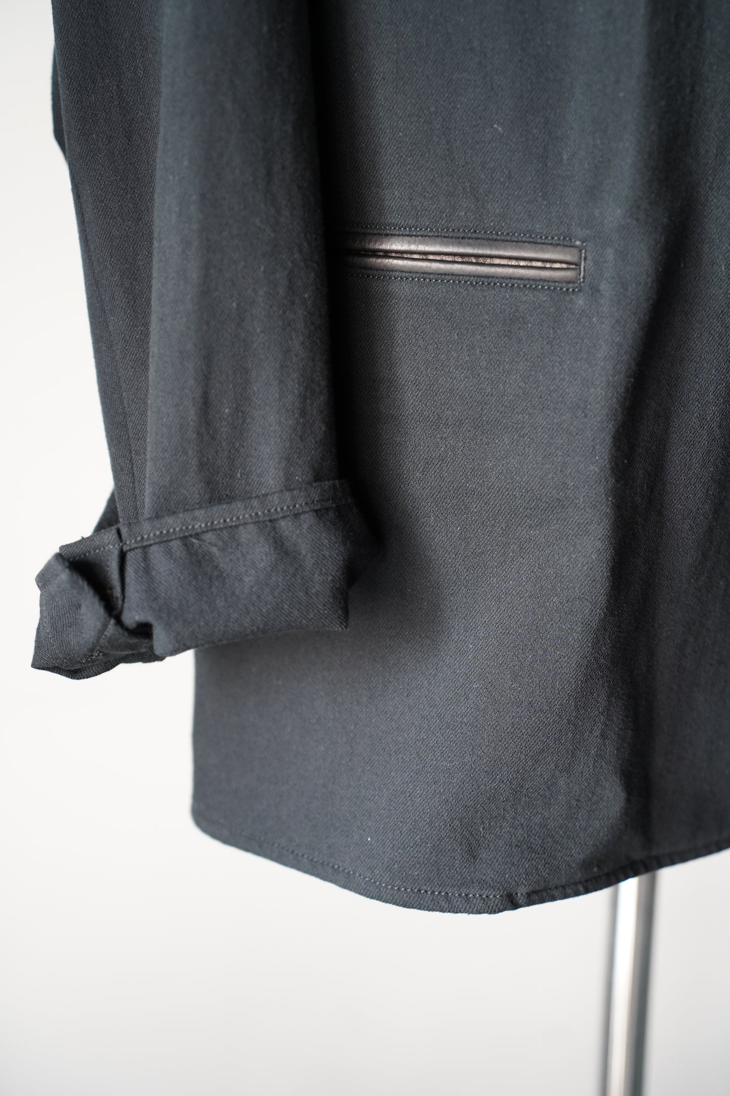 MEN　blurhms/ブラーム　Denim-Leather Jacket