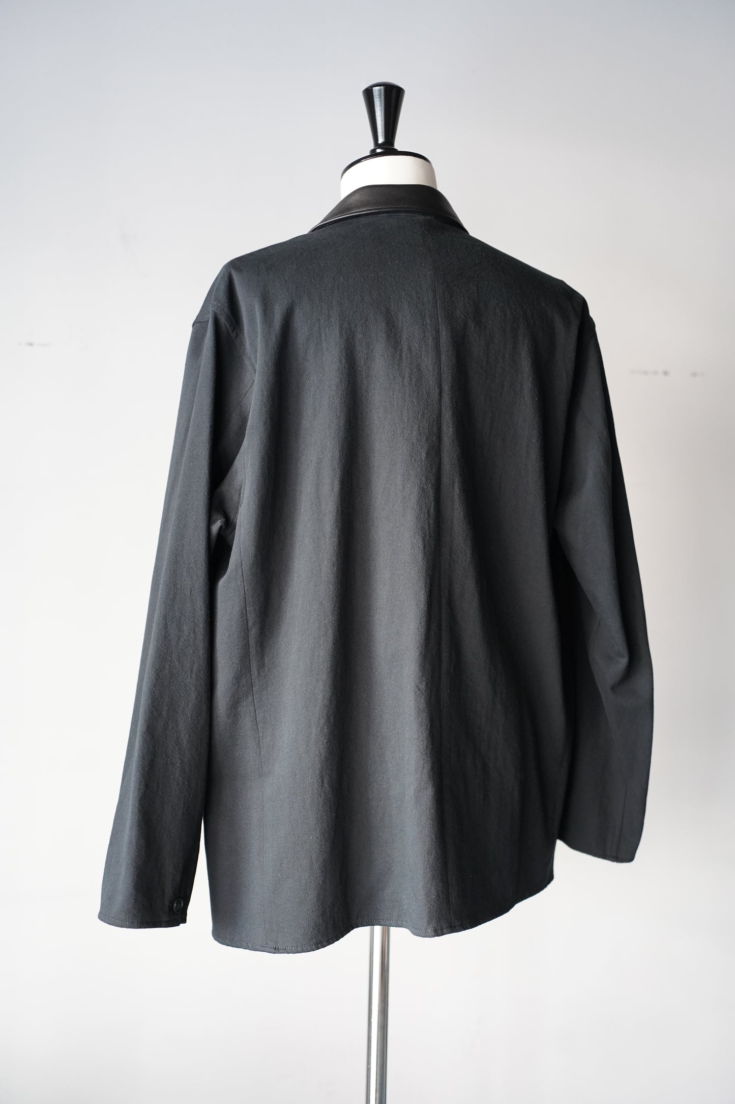 MEN　blurhms/ブラーム　Denim-Leather Jacket