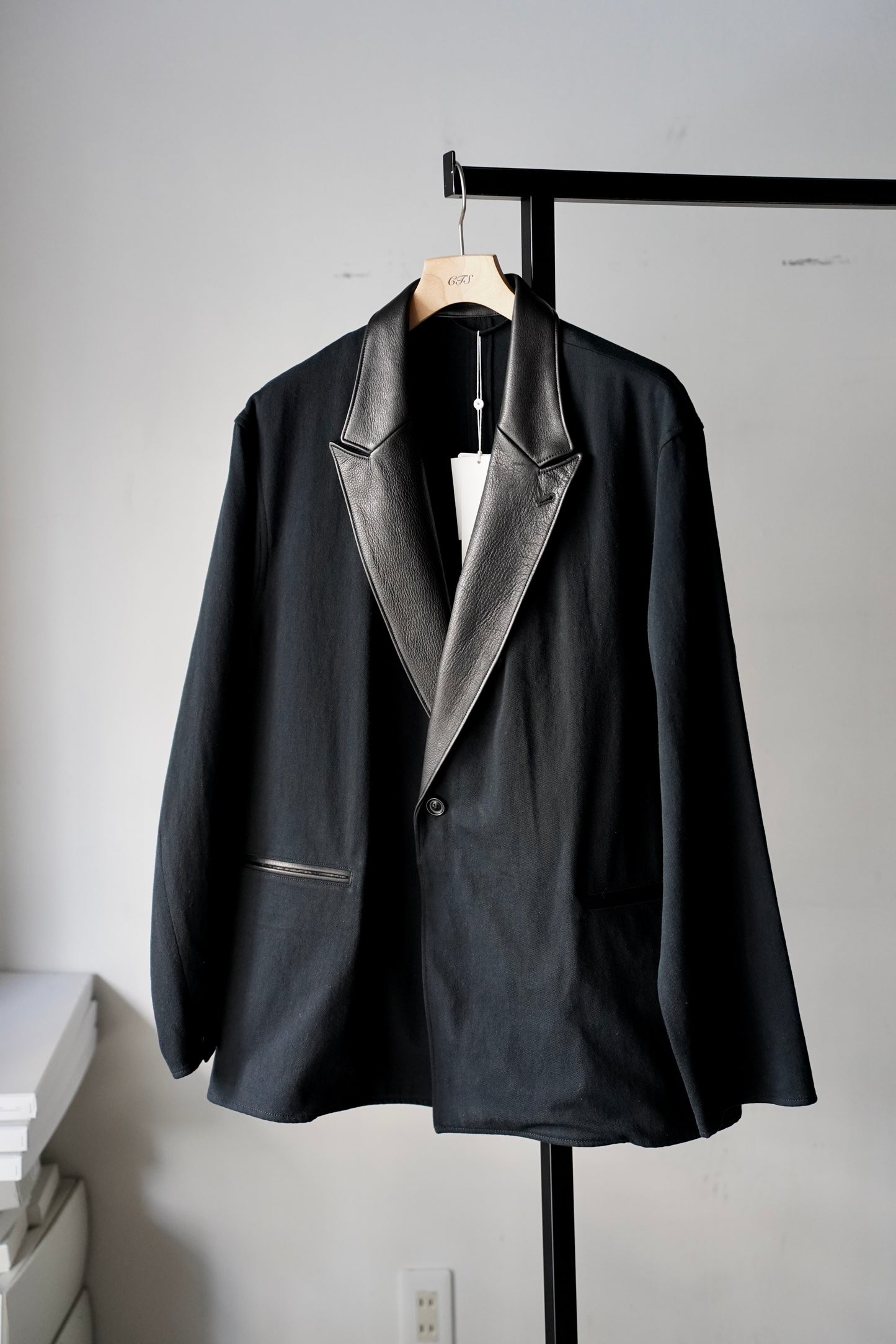 MEN　blurhms/ブラーム　Denim-Leather Jacket