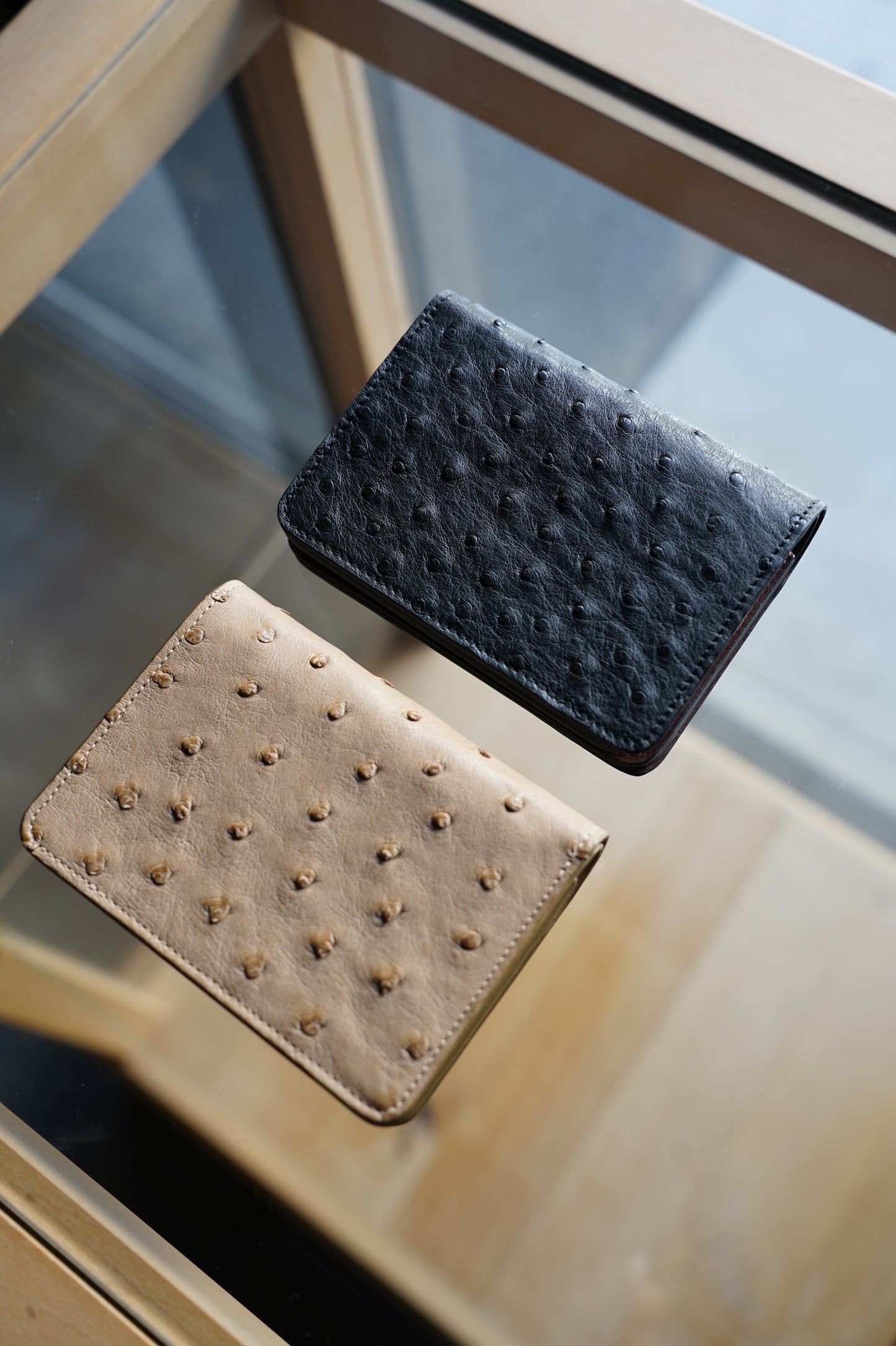 MEN　forme/フォルメ　Short wallet (Ostrich)